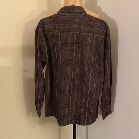 Eighty Eight Brown Dress Shirt - Picture 4 of 5
